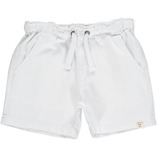Hugo Twill Shorts | White