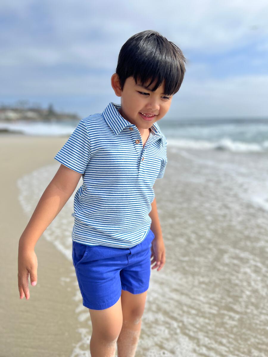 Hugo Twill Short | Royal Blue