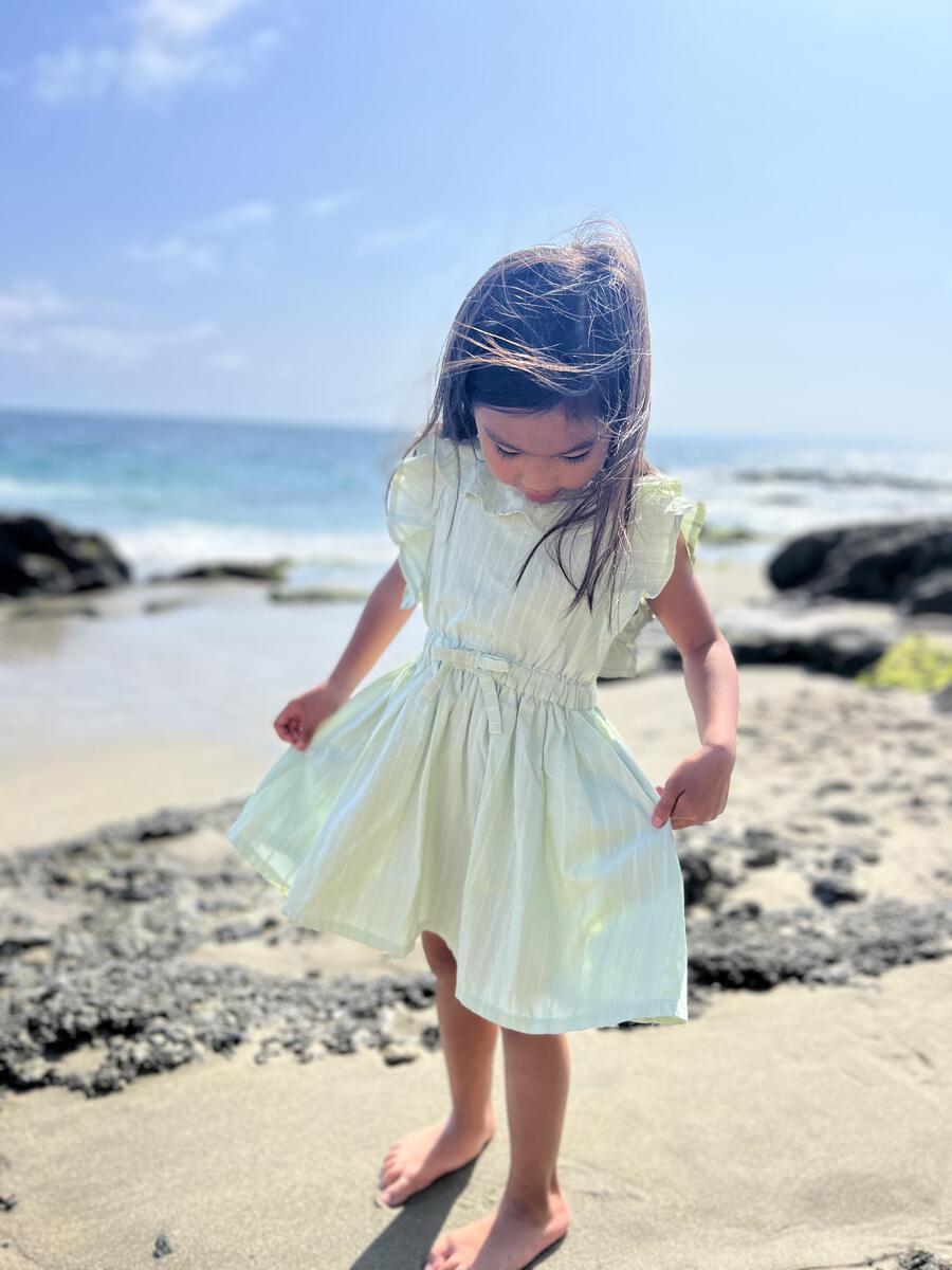 Sandy Dress | Green Stitch
