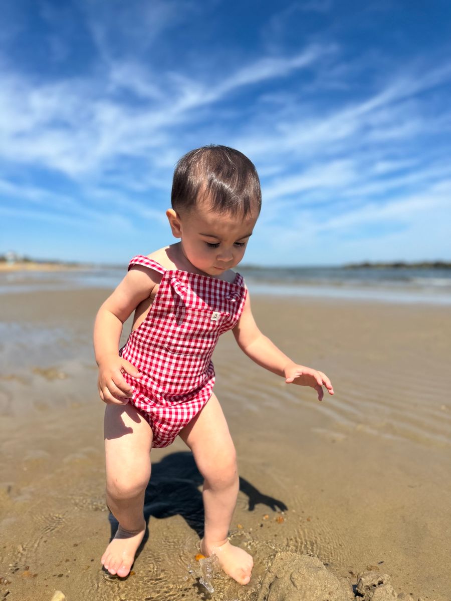 Reef Bubble | Red Plaid