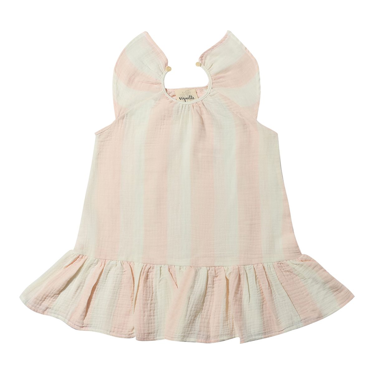 Bennie Dress | Pink Stripe