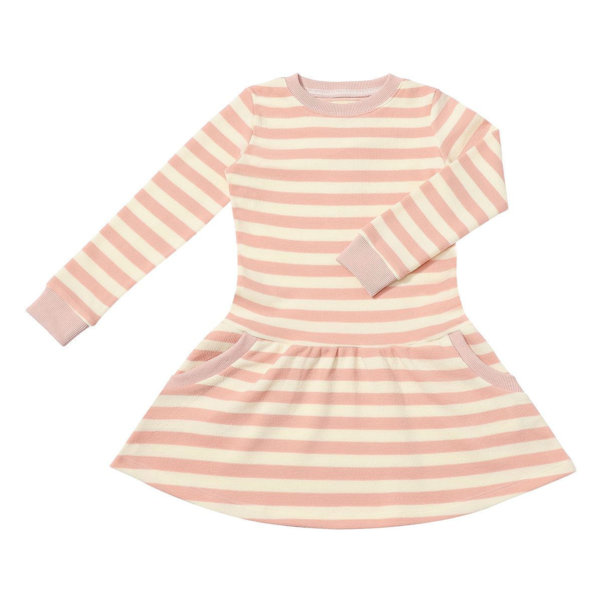 Lara Dress | Pink Stripe