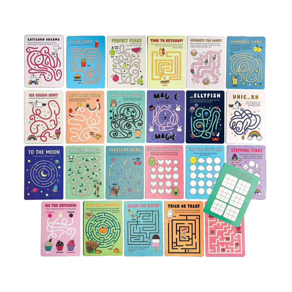 Paper Games | Mini Mazes