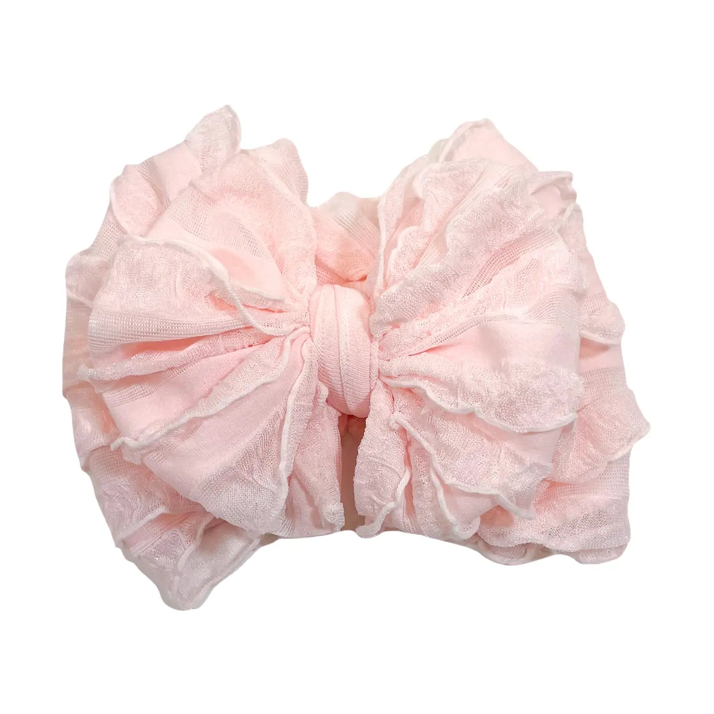 Ruffle Headwrap | Sweet Pink