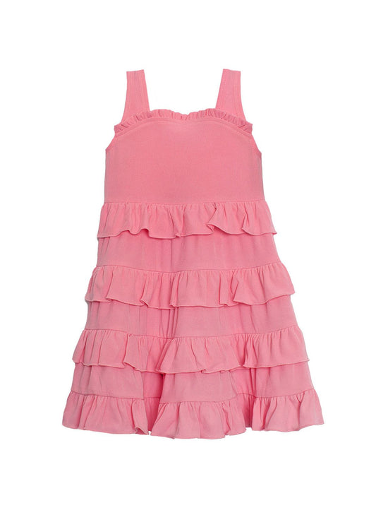 Scribble Dress | Pink