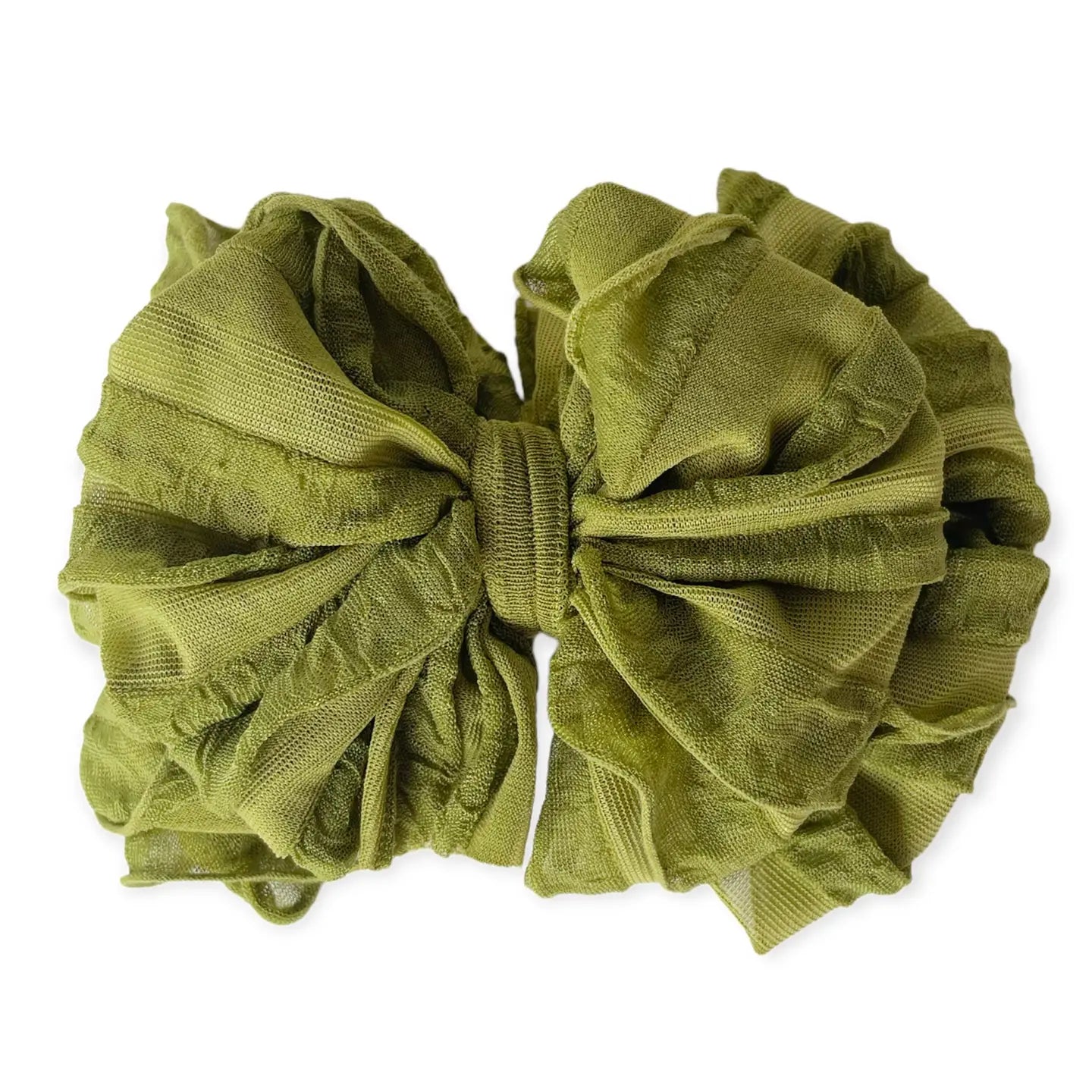 Ruffle Headwrap | Olive
