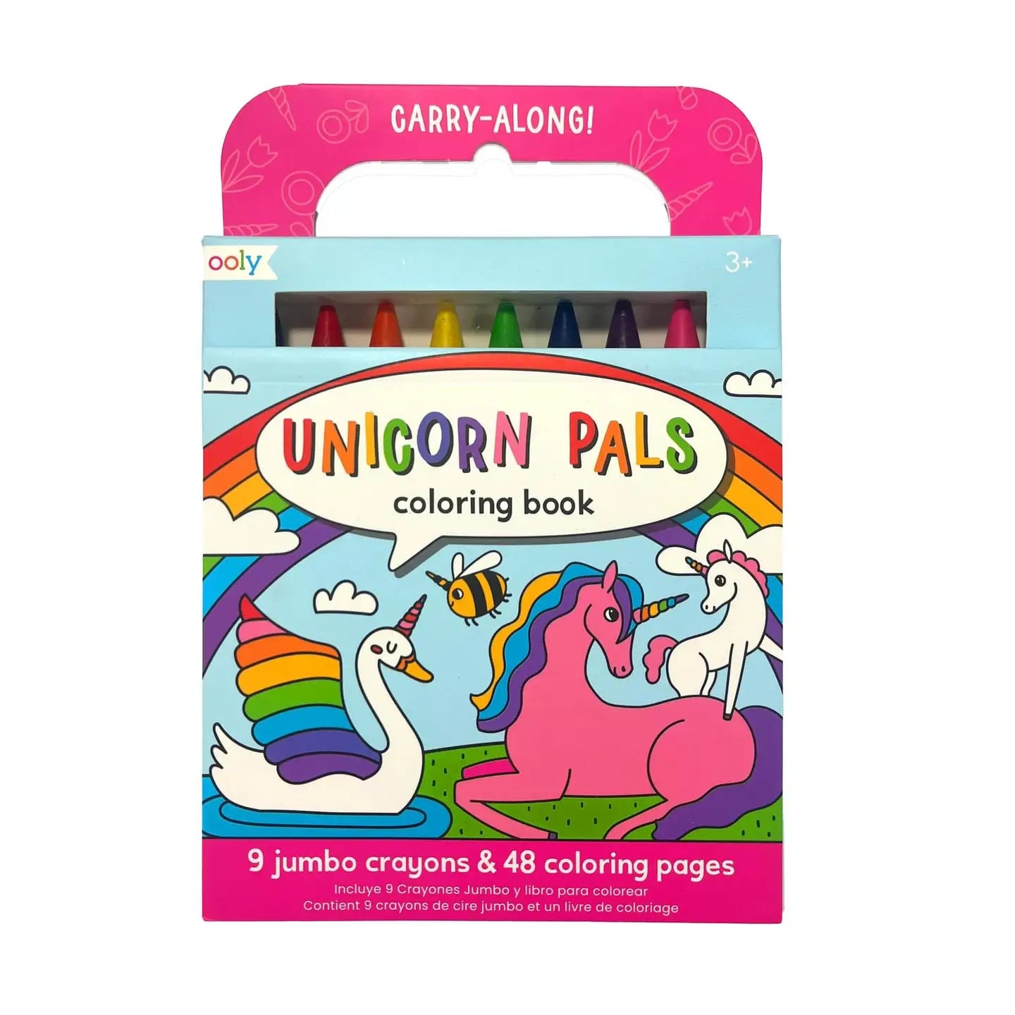 Carry-Along Coloring Book | Unicorn Pals