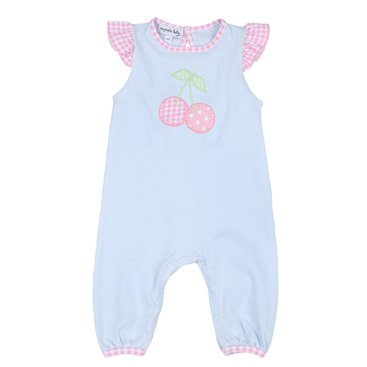 Applique Ruffle Playsuit | Sweet Cherry