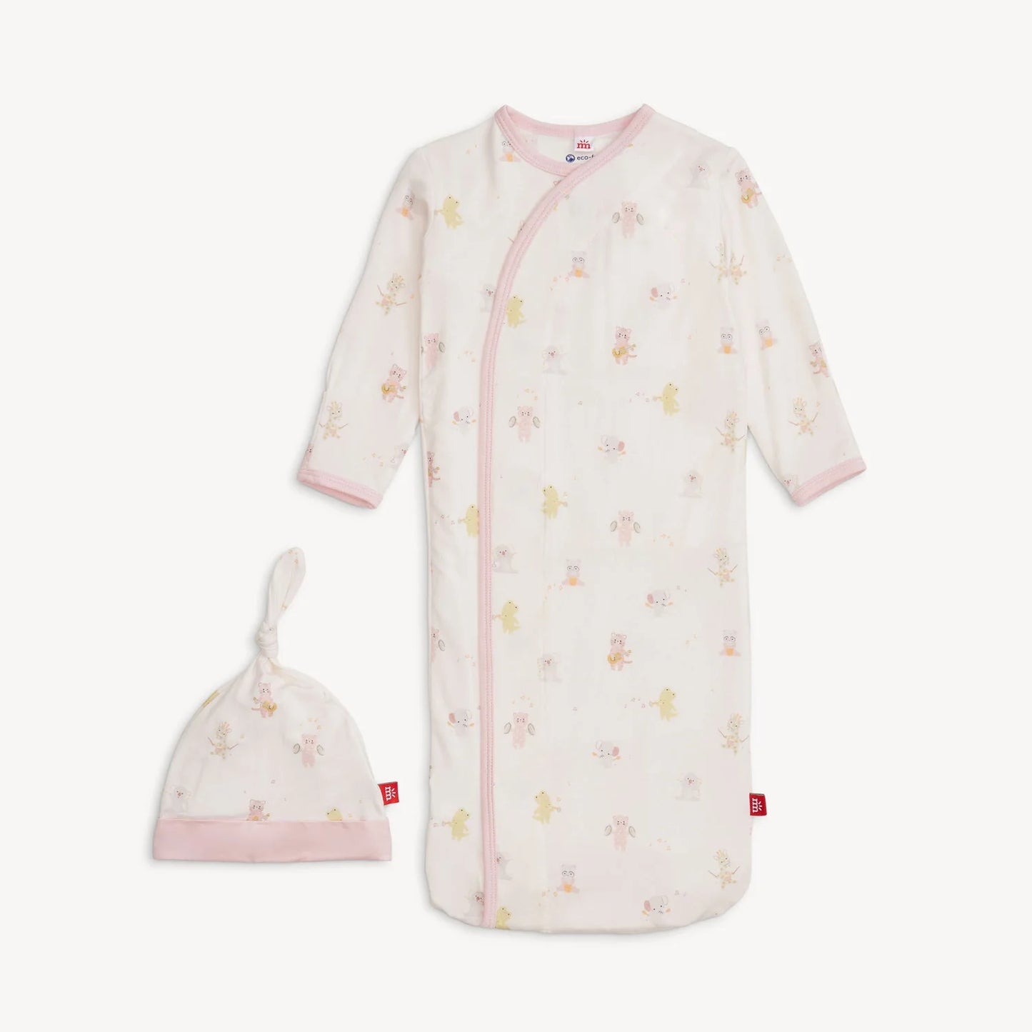 Pink Baby Beats | Gown + Hat