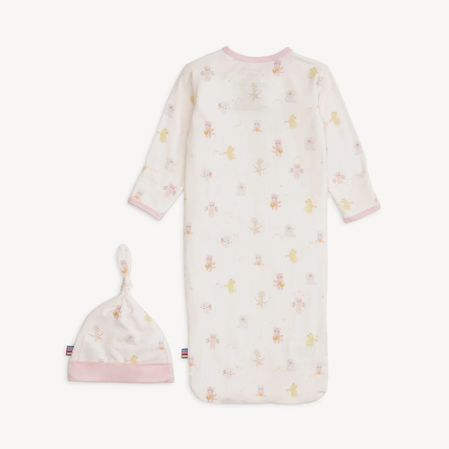Pink Baby Beats | Gown + Hat