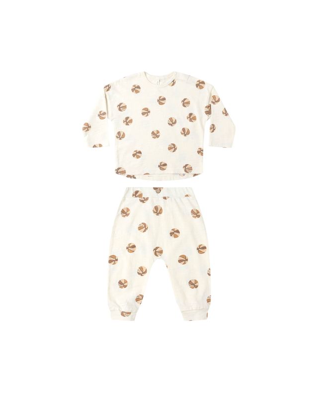 Long Sleeve Pant Set | Basketball
