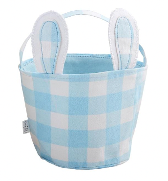 Gingham Basket | Blue