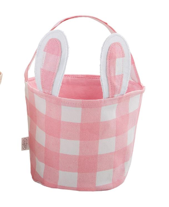 Gingham Basket | Pink