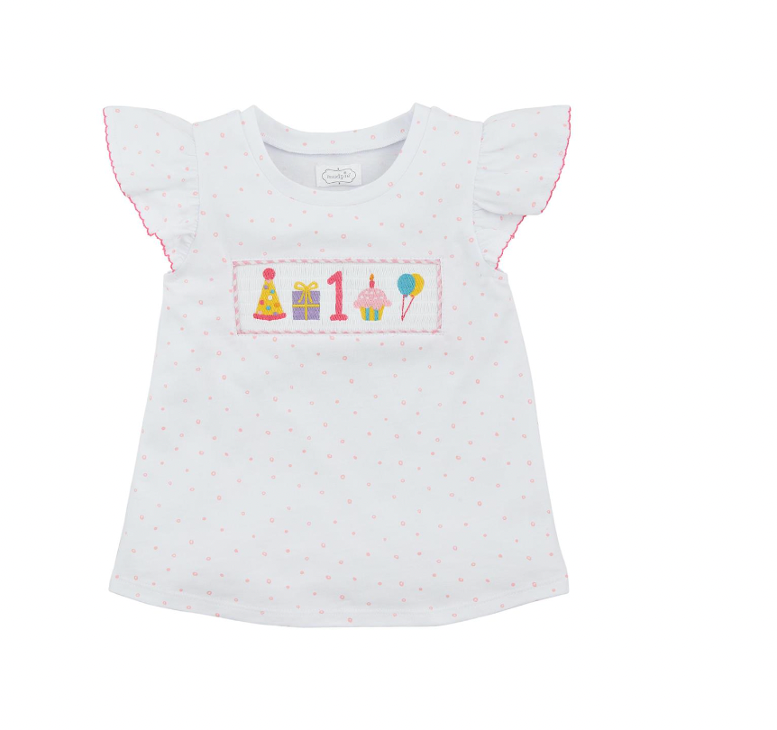 1st Birthday Girl Tunic | 12-18m