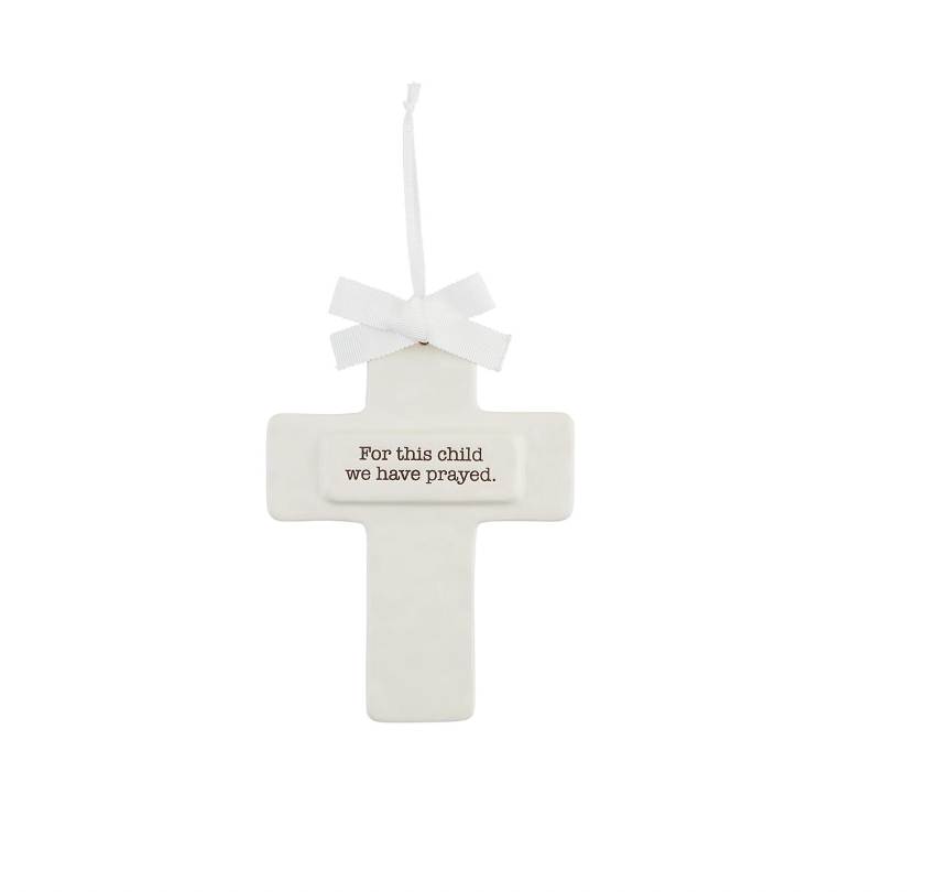 Ceramic Keepsake Cross