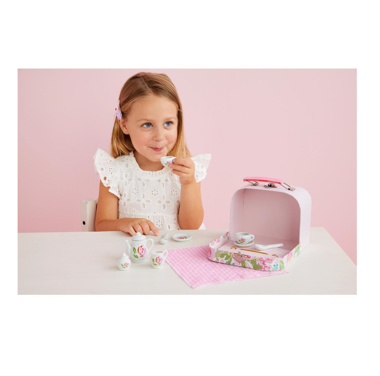 Ceramic Tea Set | Pink