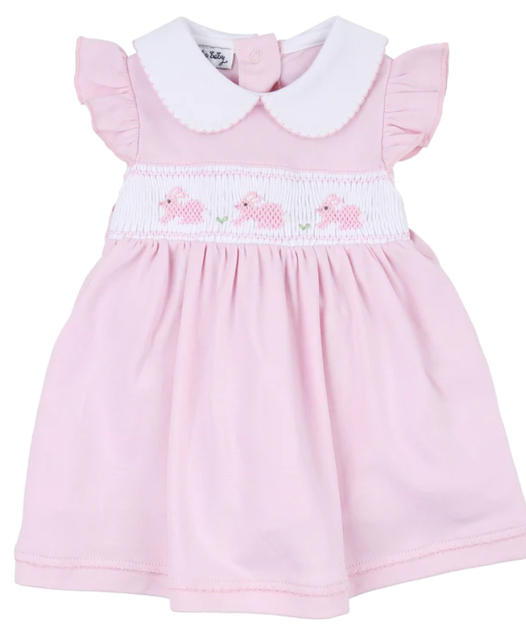 Smocked Flutter Dress | Bunny