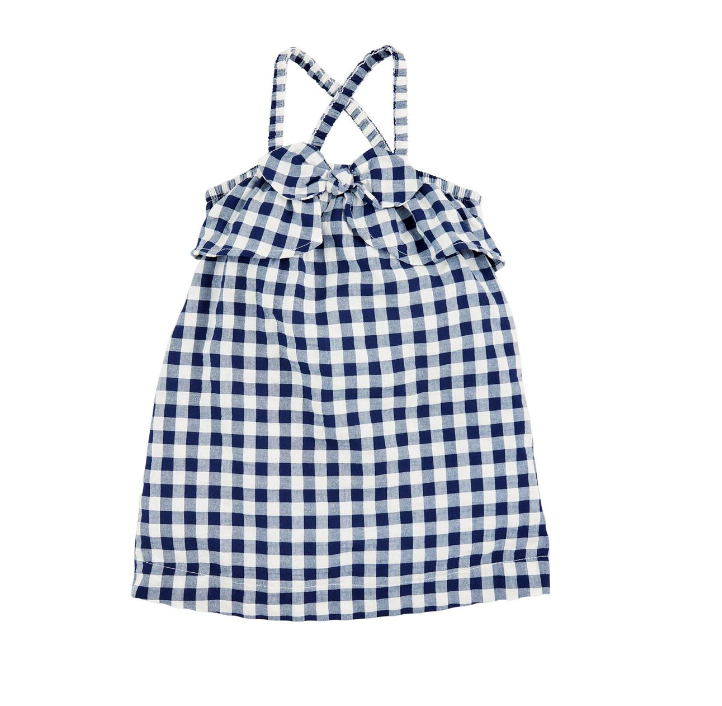 Bow Dress | Gingham