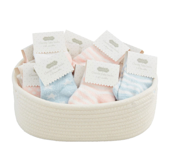 Chenille Baby Socks