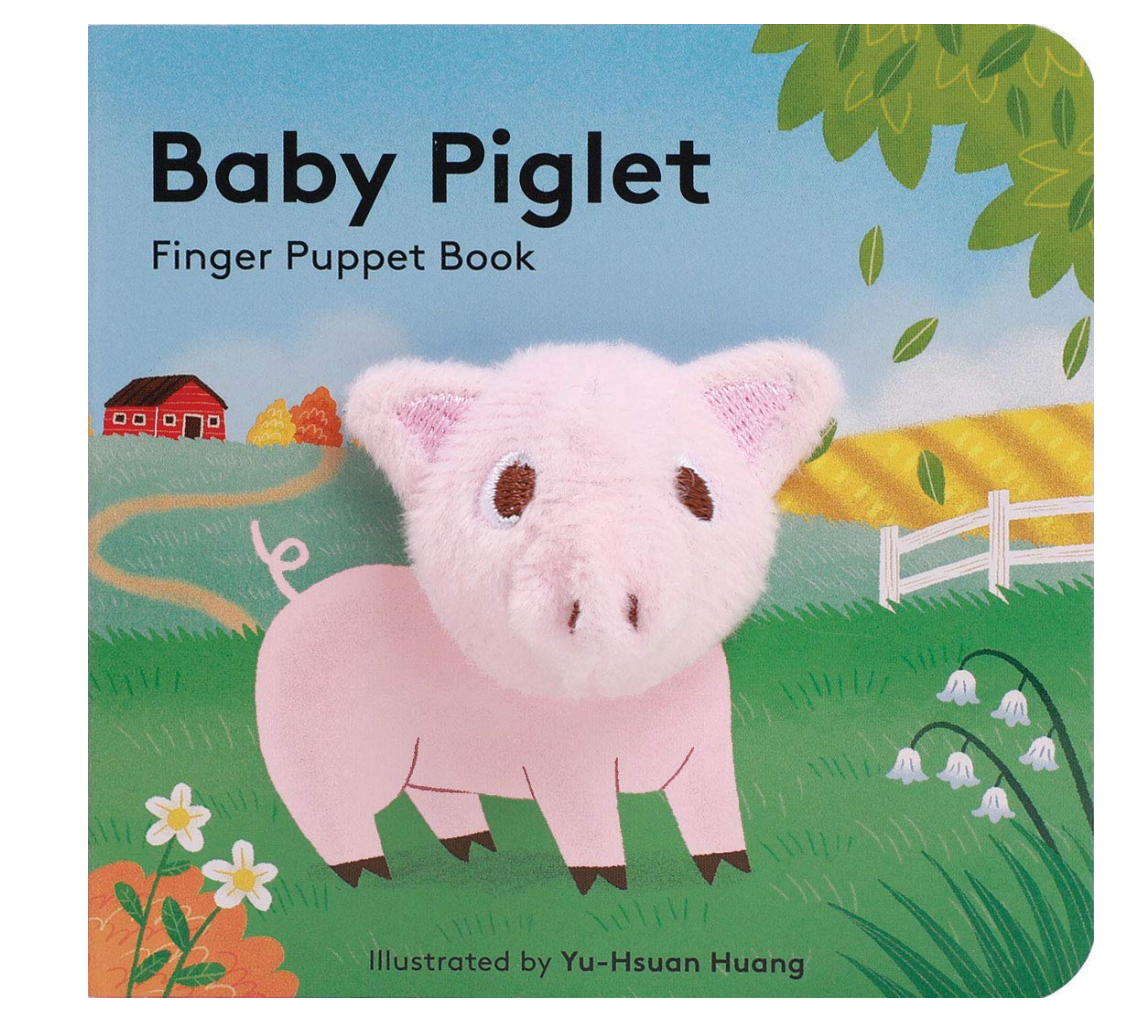 Baby Piglet Puppet Book