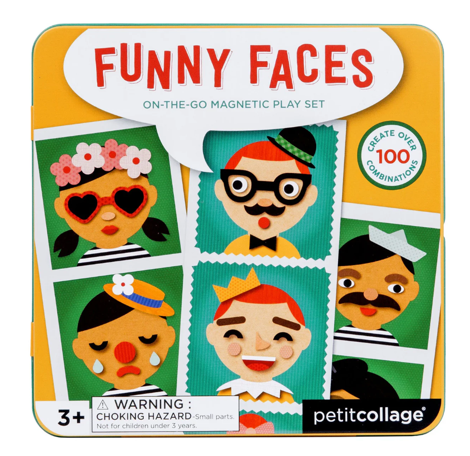 Magnetic Play Set | Funny Faces