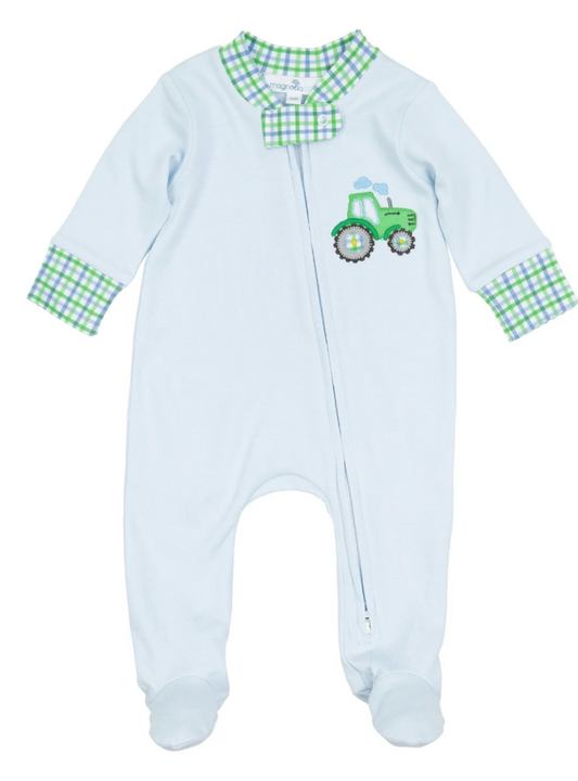 Zippered Footie | Tractor Tales