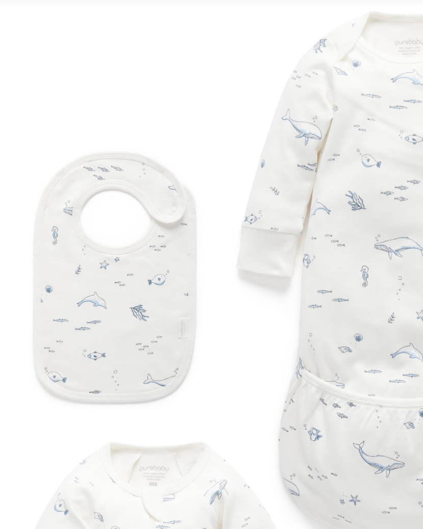 Newborn Hospital Pack | Vanilla Nautical