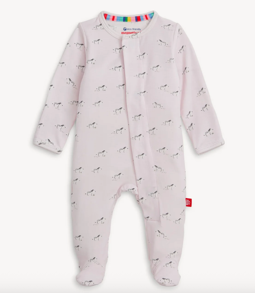Footie | Pink Savannah Plains