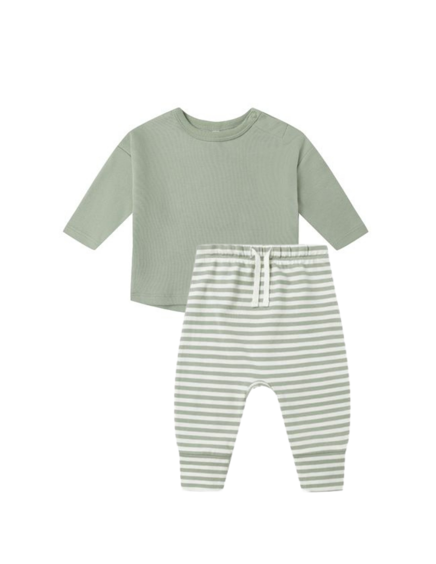 Tee + Drawstring Pant | Fern