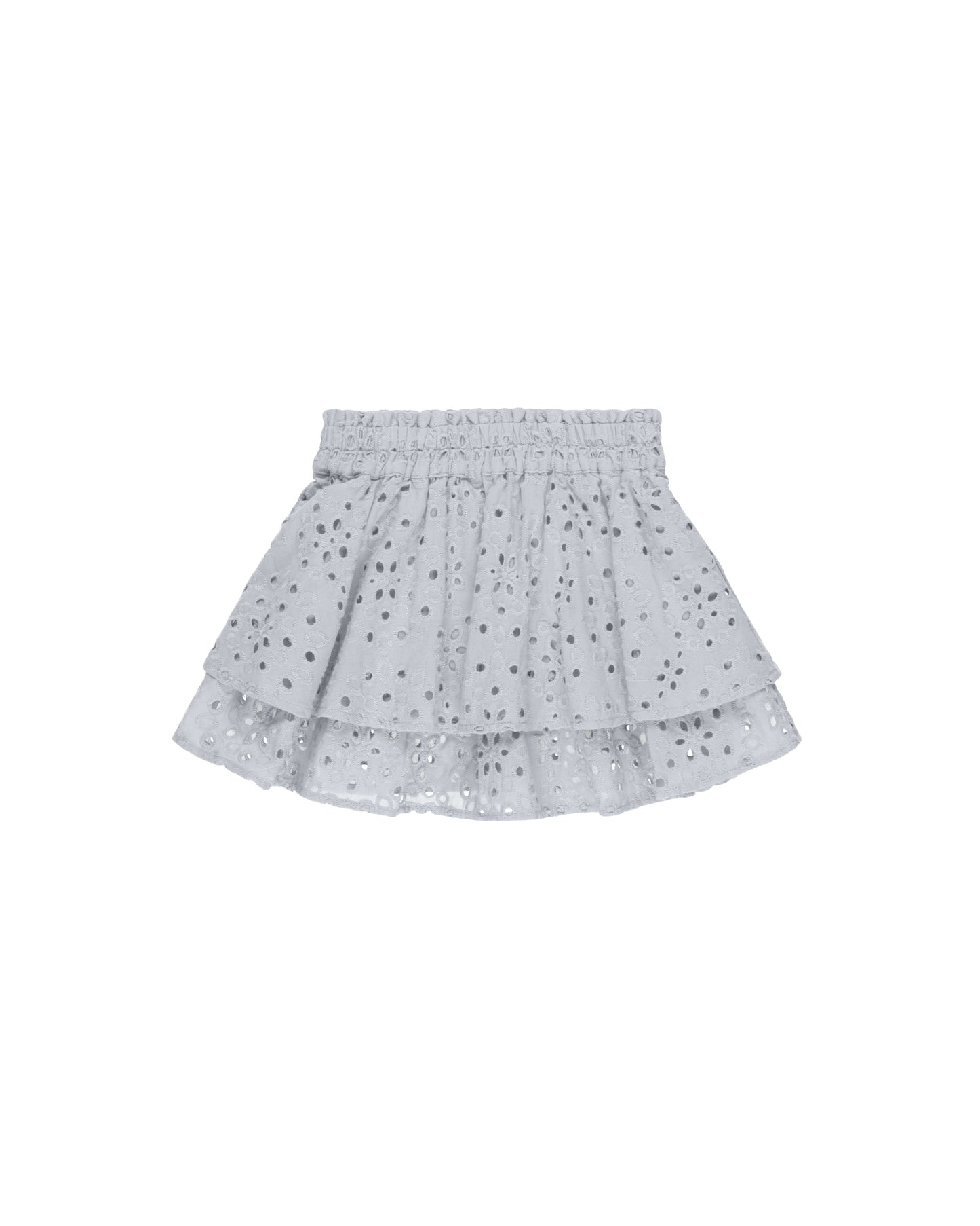 Rose Mini Skirt | Light Blue