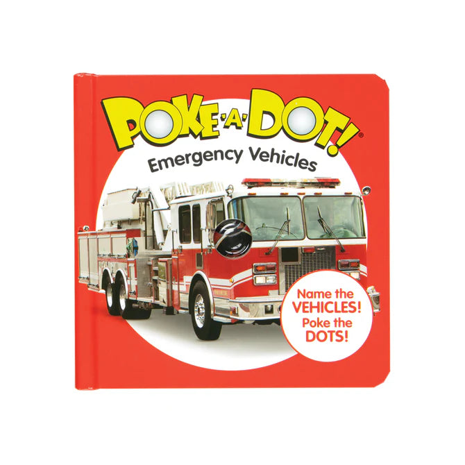 Poke-a-Dot Book | Emergency Vehicles