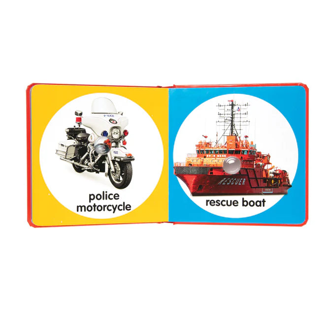 Poke-a-Dot Book | Emergency Vehicles