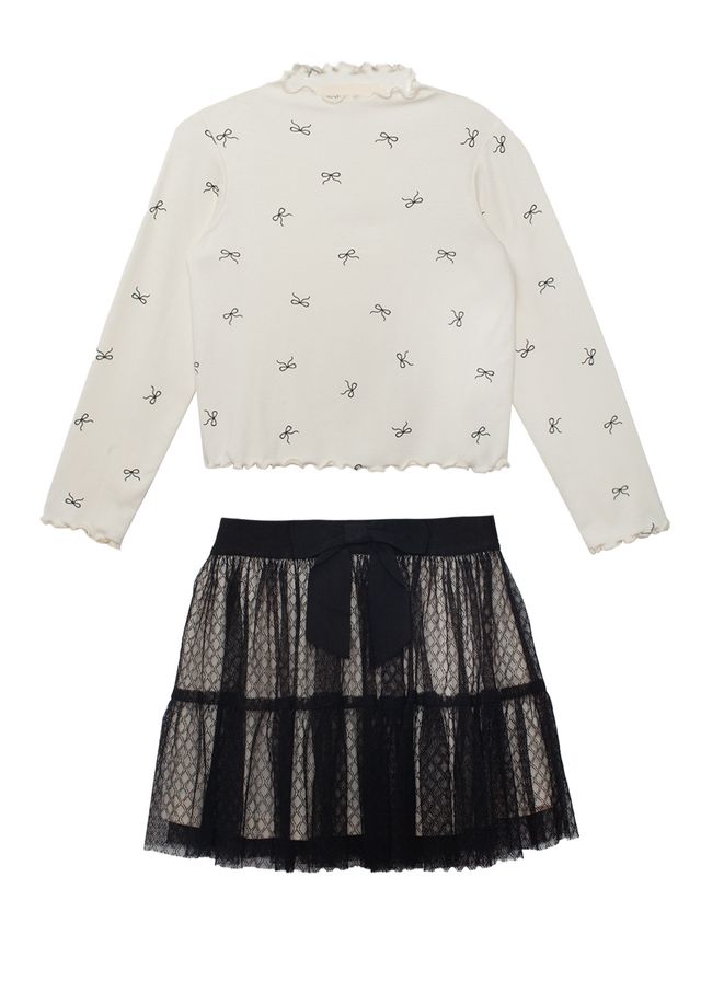 Bow Chic Set | Ivory