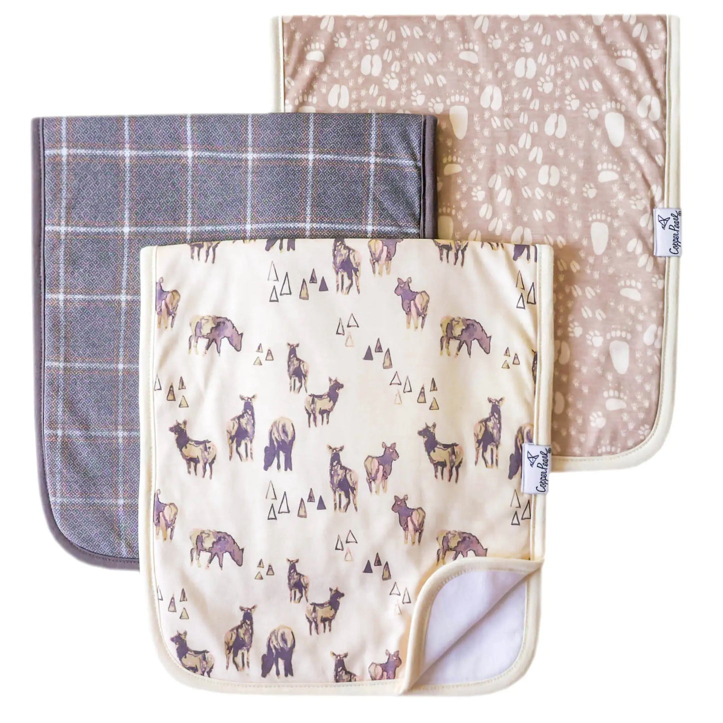 Timber Burp Cloth