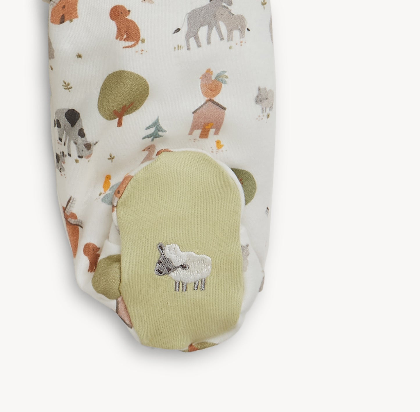 Funny Farm | Organic Cotton Footie