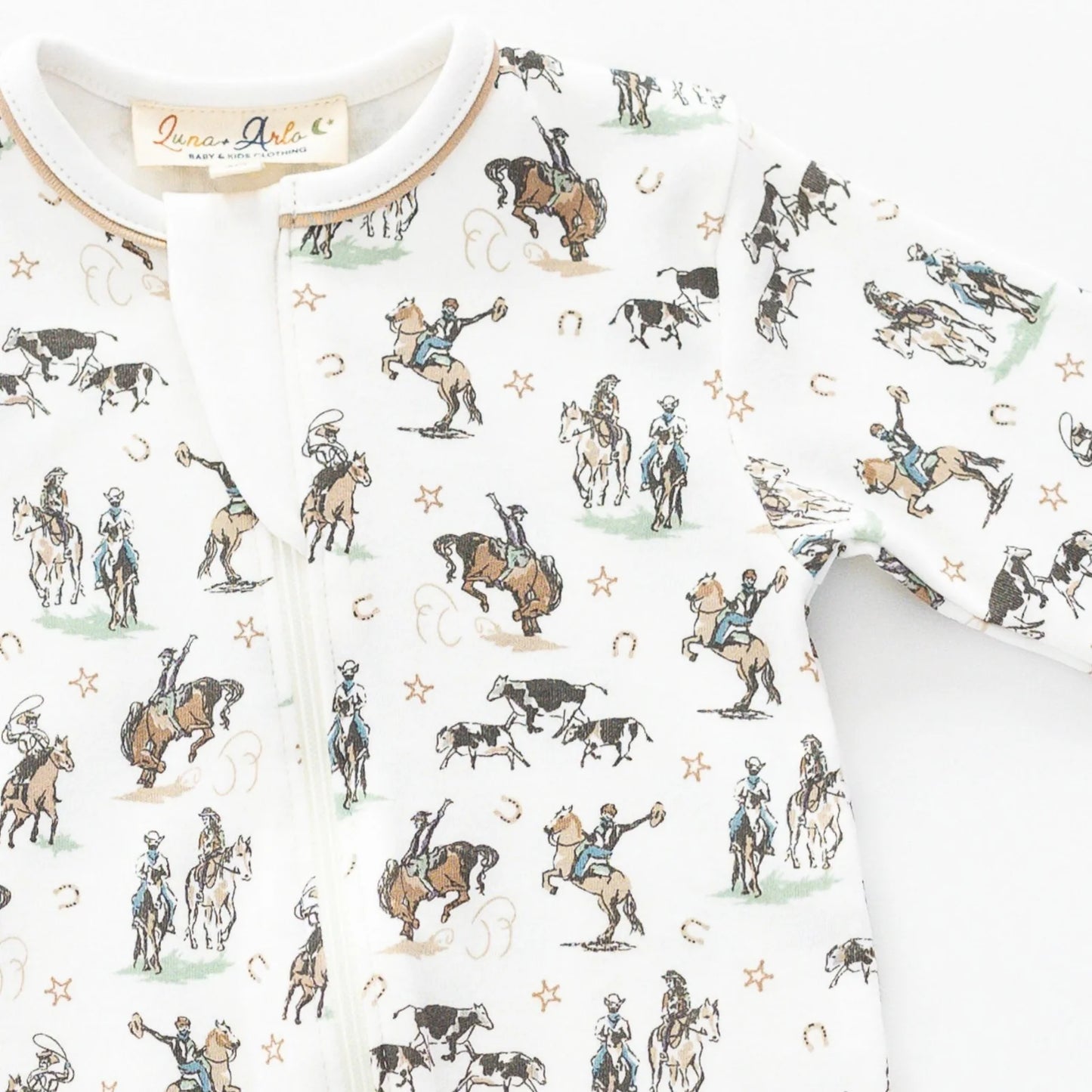 Footie w/ Zip | Wild West