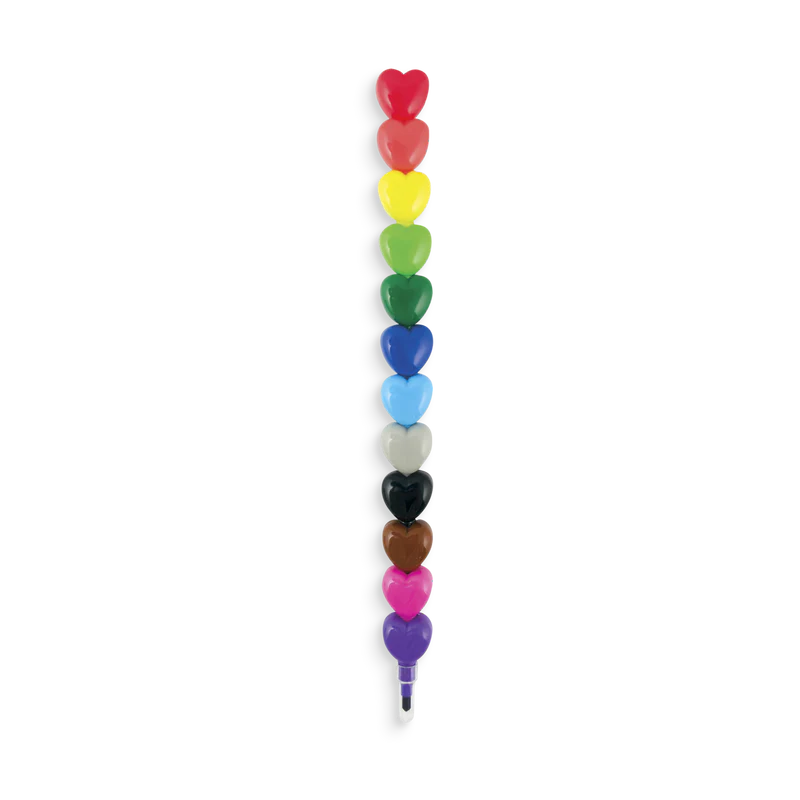 Heart to Heart Stacking Crayon