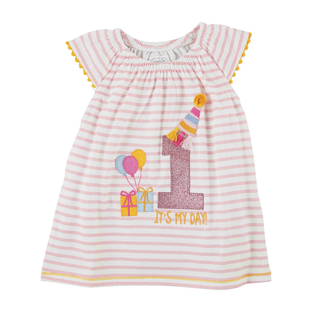 Mud Pie First Birthday Tunic