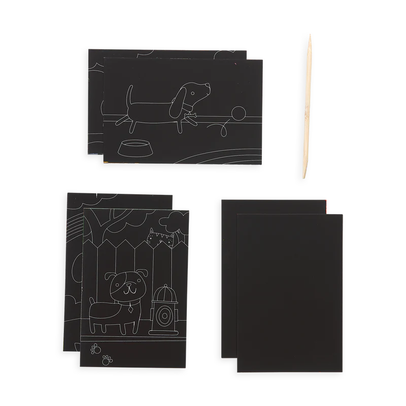 Scratch & Scribble Art Kit Dog