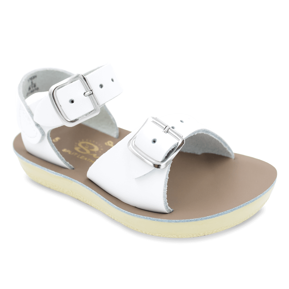 Saltwater Sandals White
