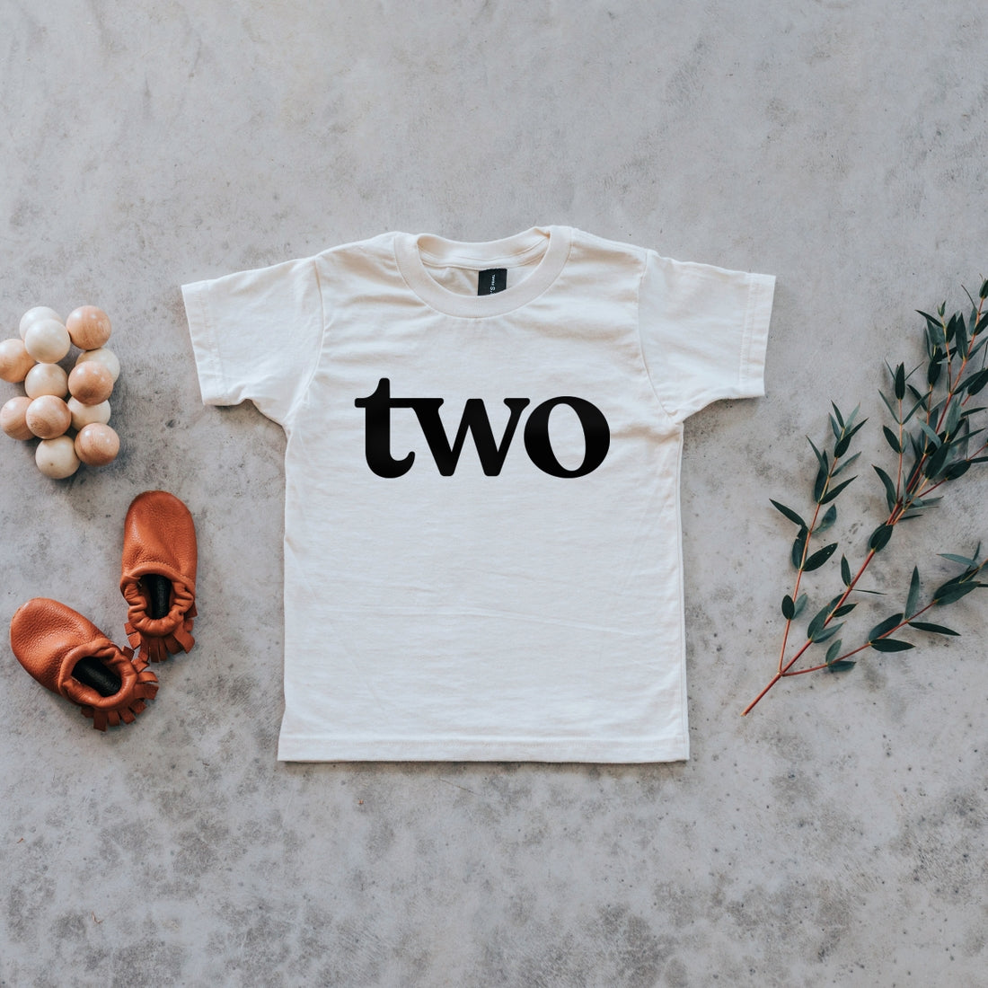 Gladfolk Modern Two Birthday T-Shirt