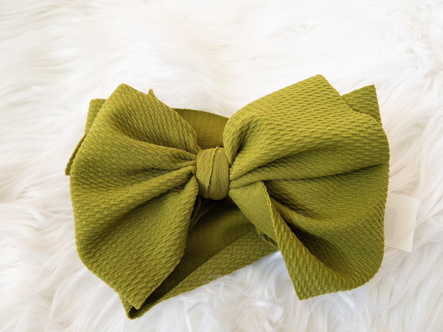 Waffle Knit Headwrap Shaggy