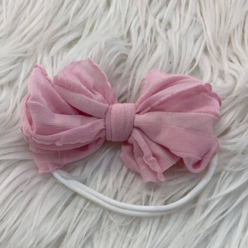 Mini Messy Headband Bubblegum