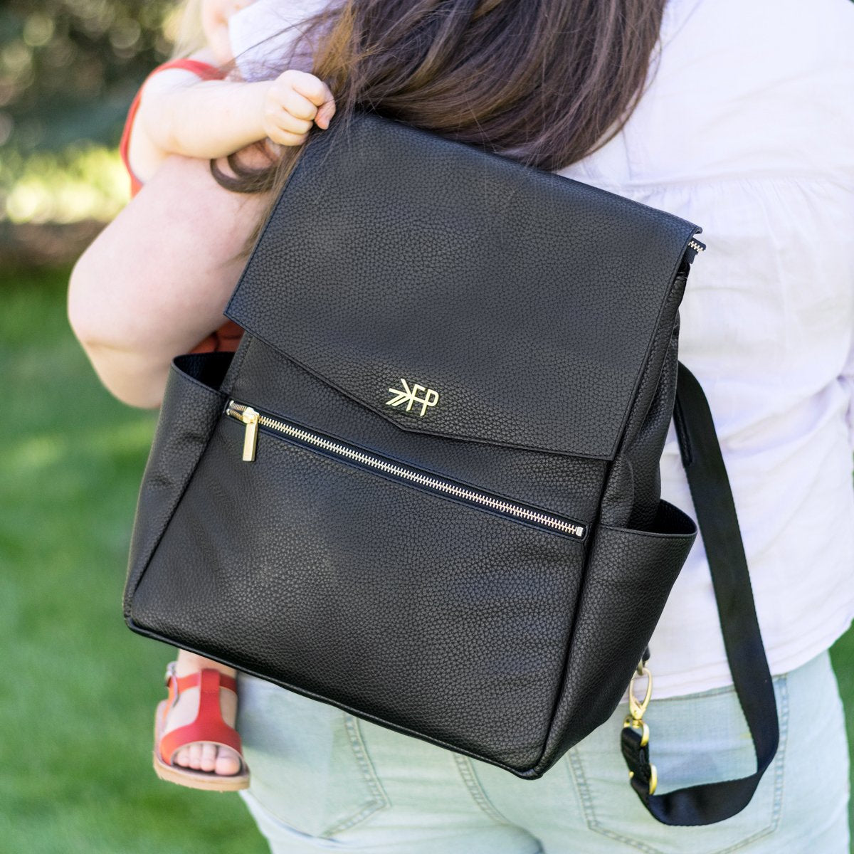 Ebony Classic Diaper Bag