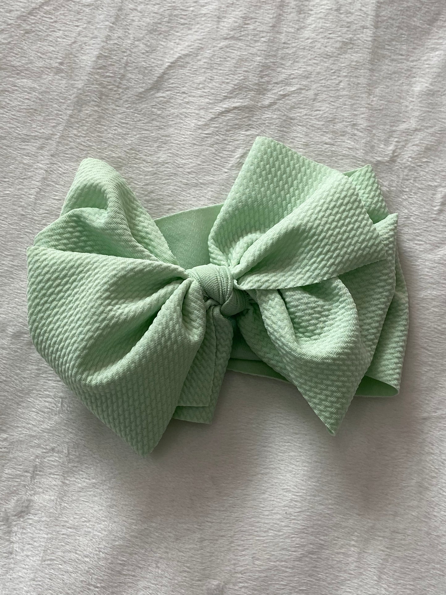 Waffle Knit Headwrap Pistachio