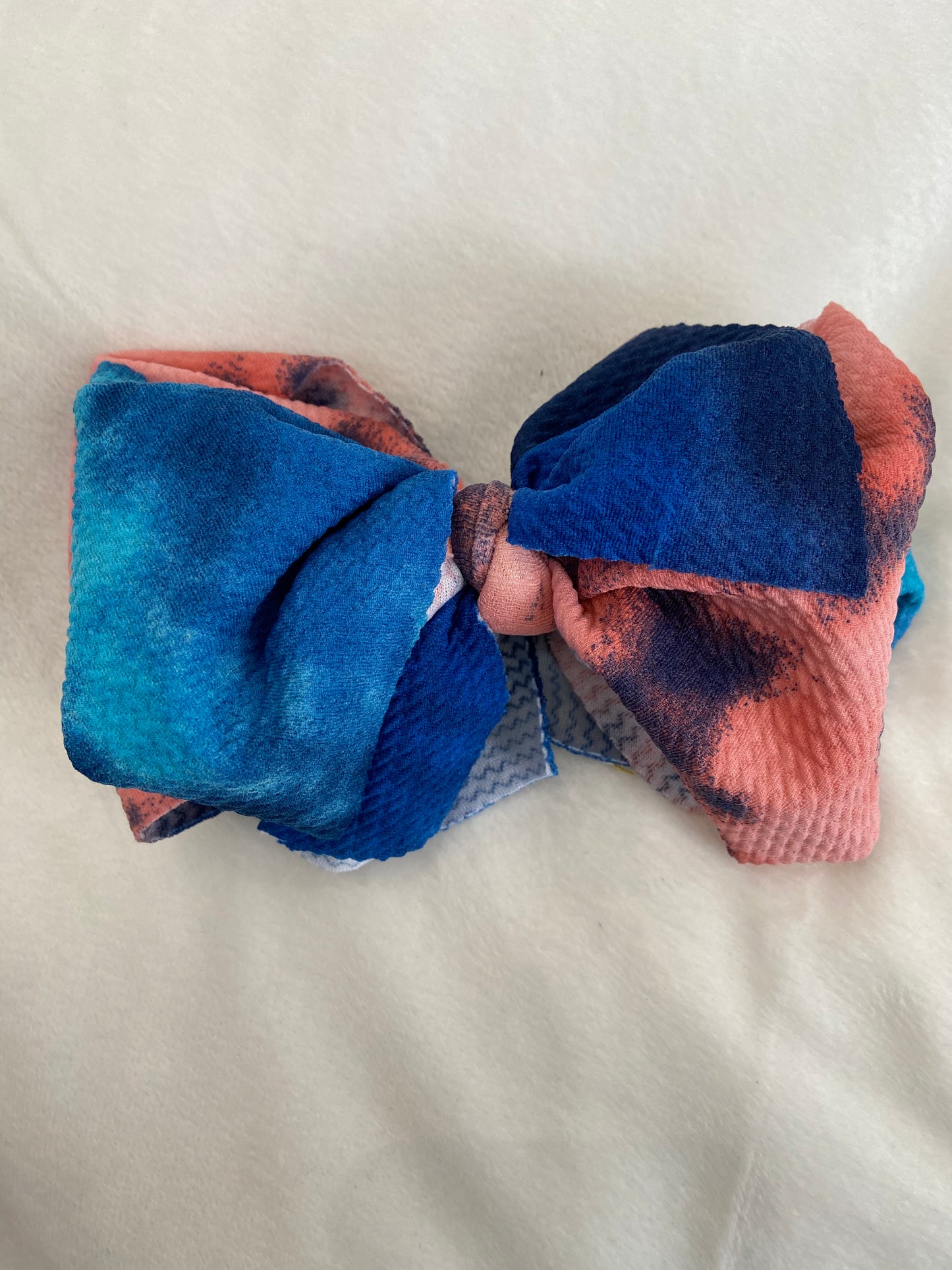 Waffle Knit Headwrap Tie Dye