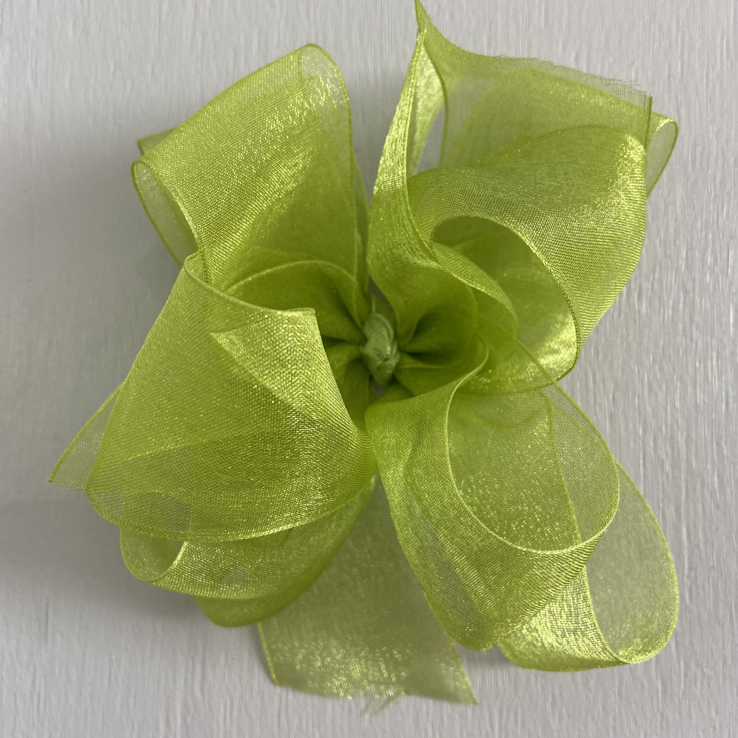 Sheer Bow, Large, Lemongrass
