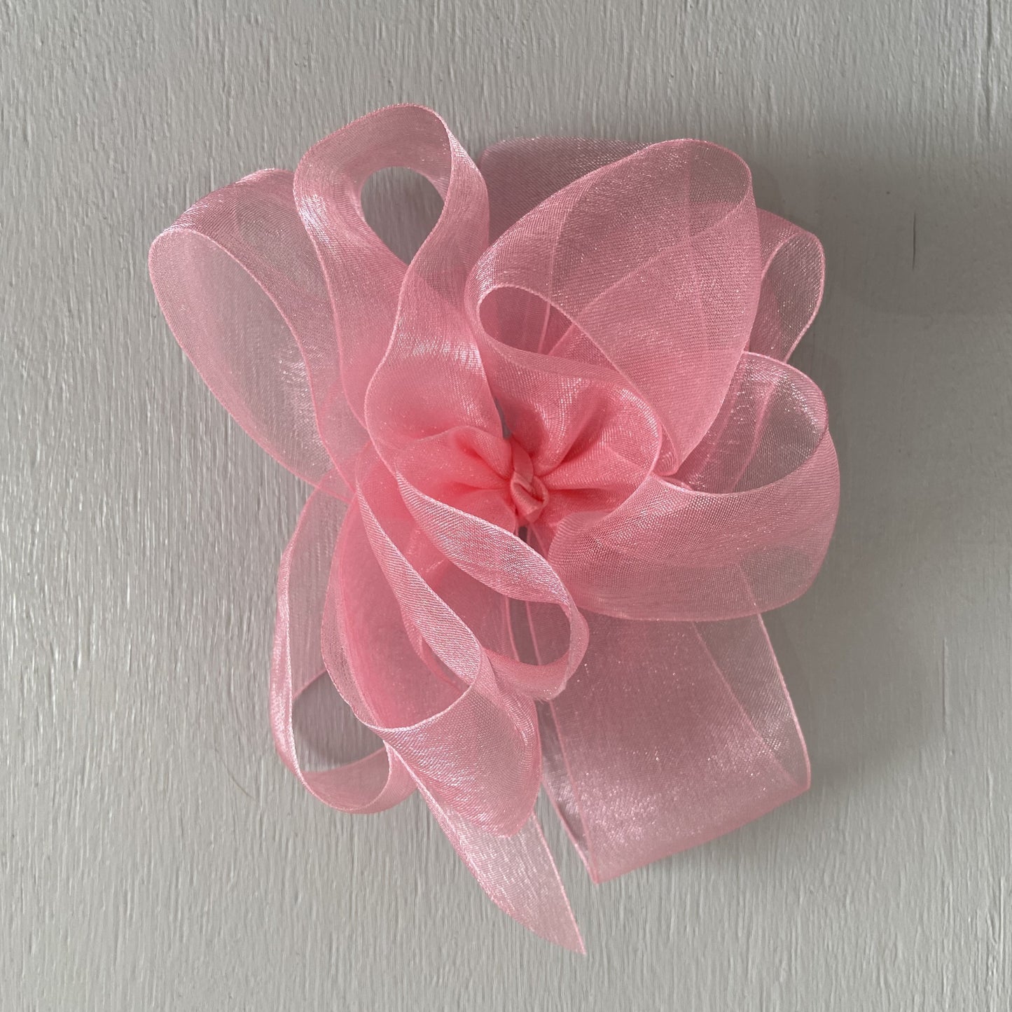 Sheer Bow, Large, Coral