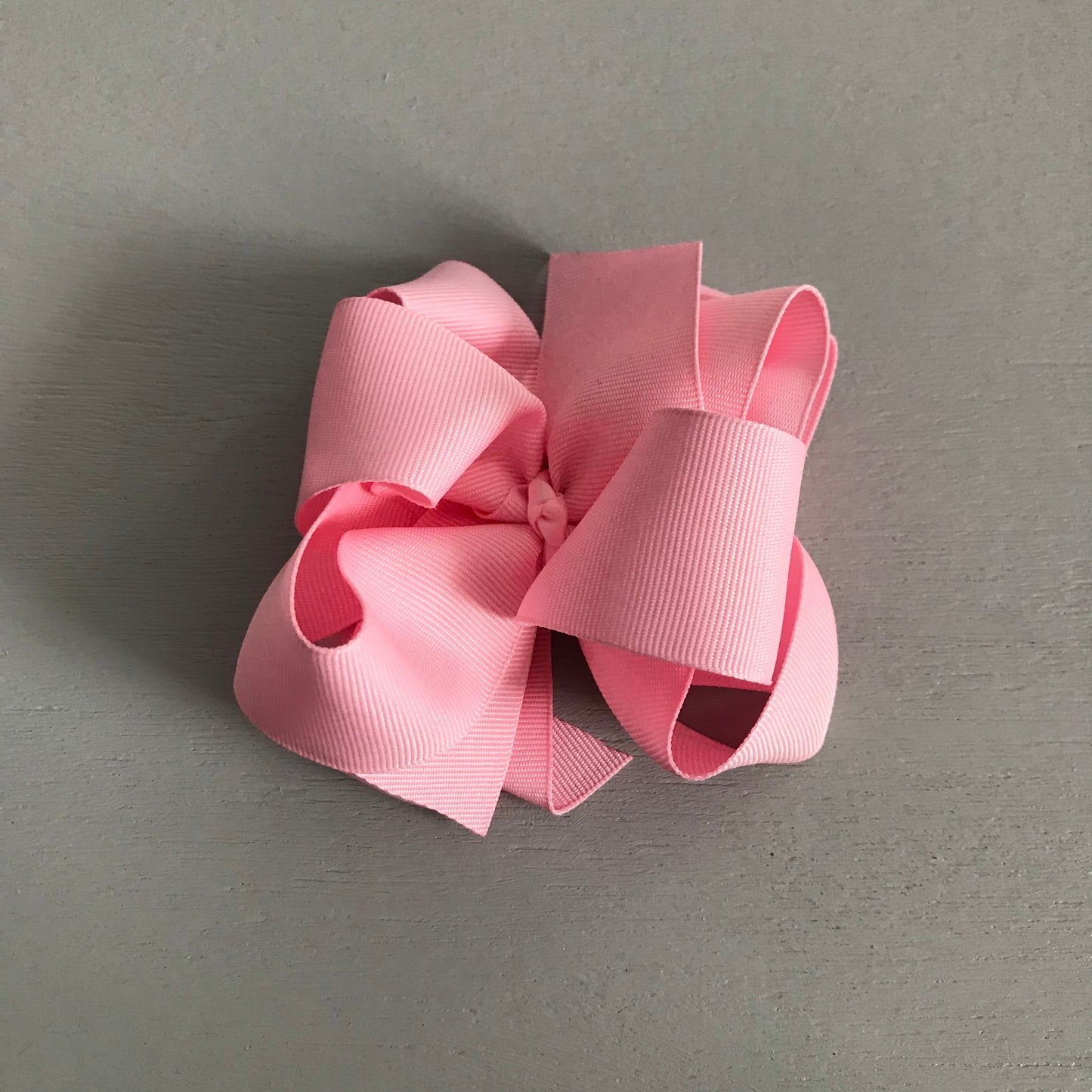 Grosgrain Bow, Large, Light Pink