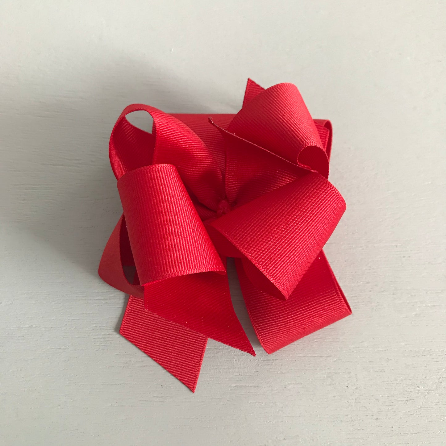 Grosgrain Bow, Large, Red